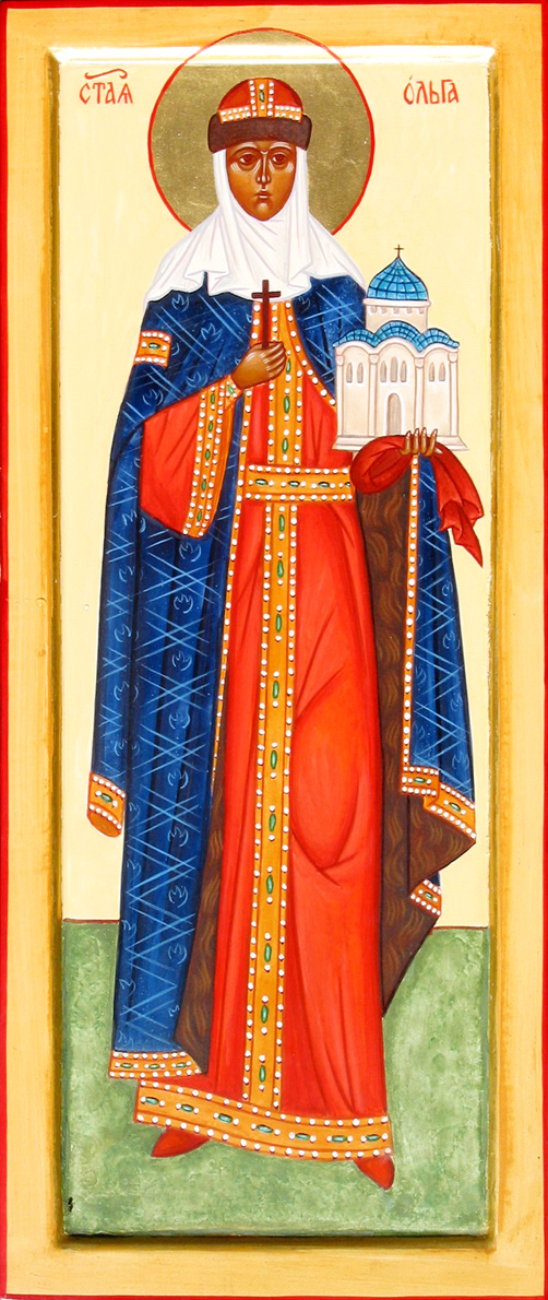 Icon of saint Olga