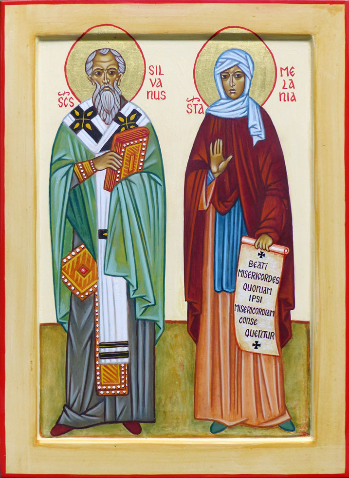 Saint Silvanus and saint Melania