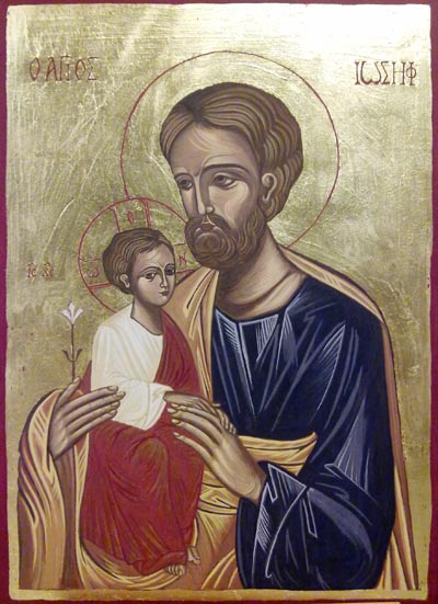 St Joseph and Child Jesus